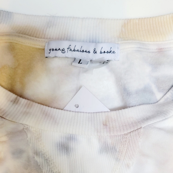 YOUNG FABULOUS & BROKE Oversized Sweatshirt - Picture 10 of 11